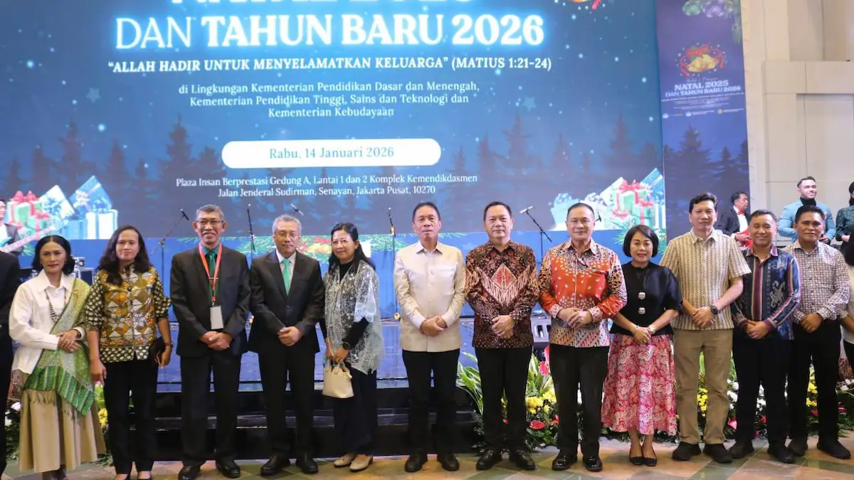 Bupati Minsel dan walikota tomohon di perayaan natal bersama