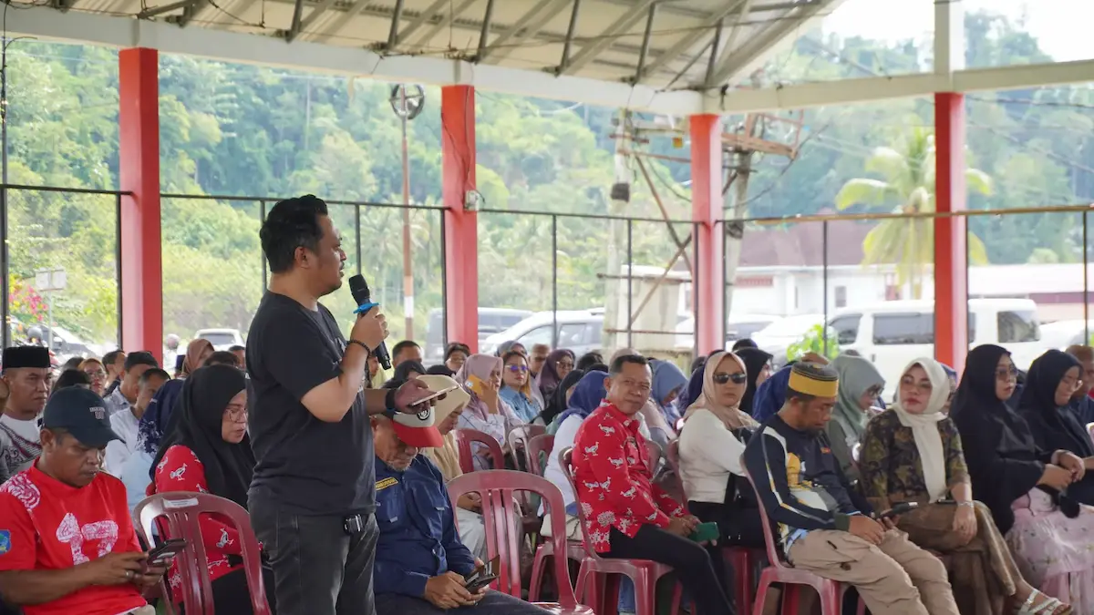 ASN Pemerintah Kabupaten Bolaang Mongondow Selatan berdialog dalam kegiatan Manajemen Talenta ASN di Bolsel mediasulut.id