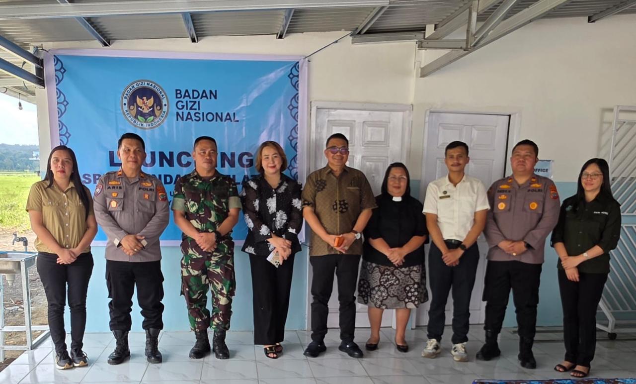 Jajaran Uspika dan aparat keamanan hadiri peresmian SPPG Tataaran Satu Minahasa – mediasulut.id