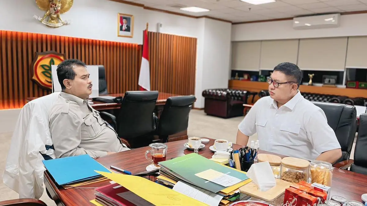 Pertemuan Wabup Minsel dengan Sekjen Kementerian Pertanian bahas dukungan program pertanian mediasulut.id