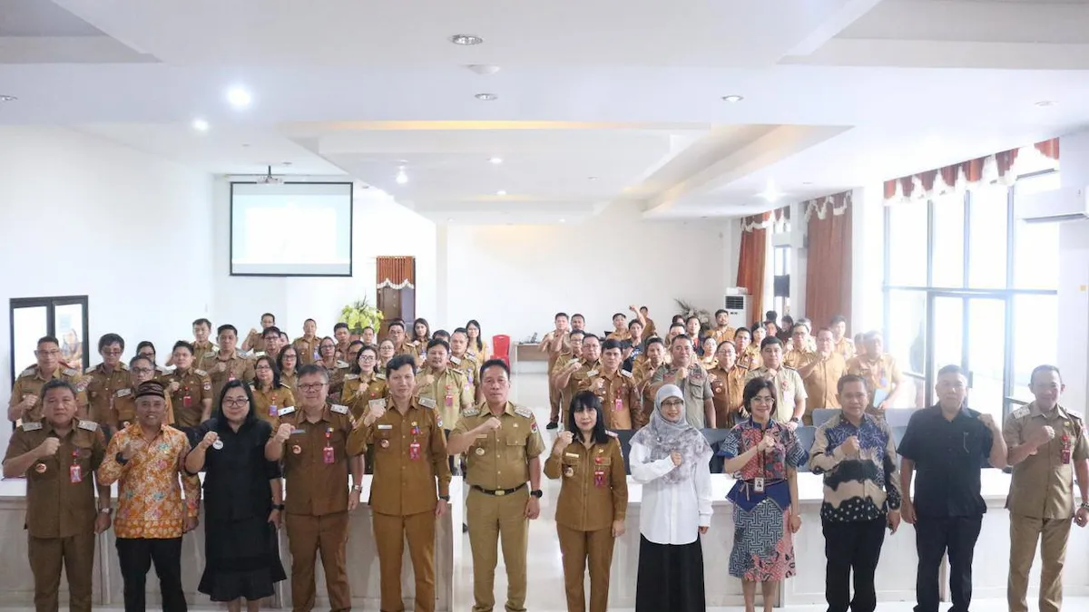 Peserta Forum Konsultasi Publik RKPD Minahasa Selatan di Kantor Bupati