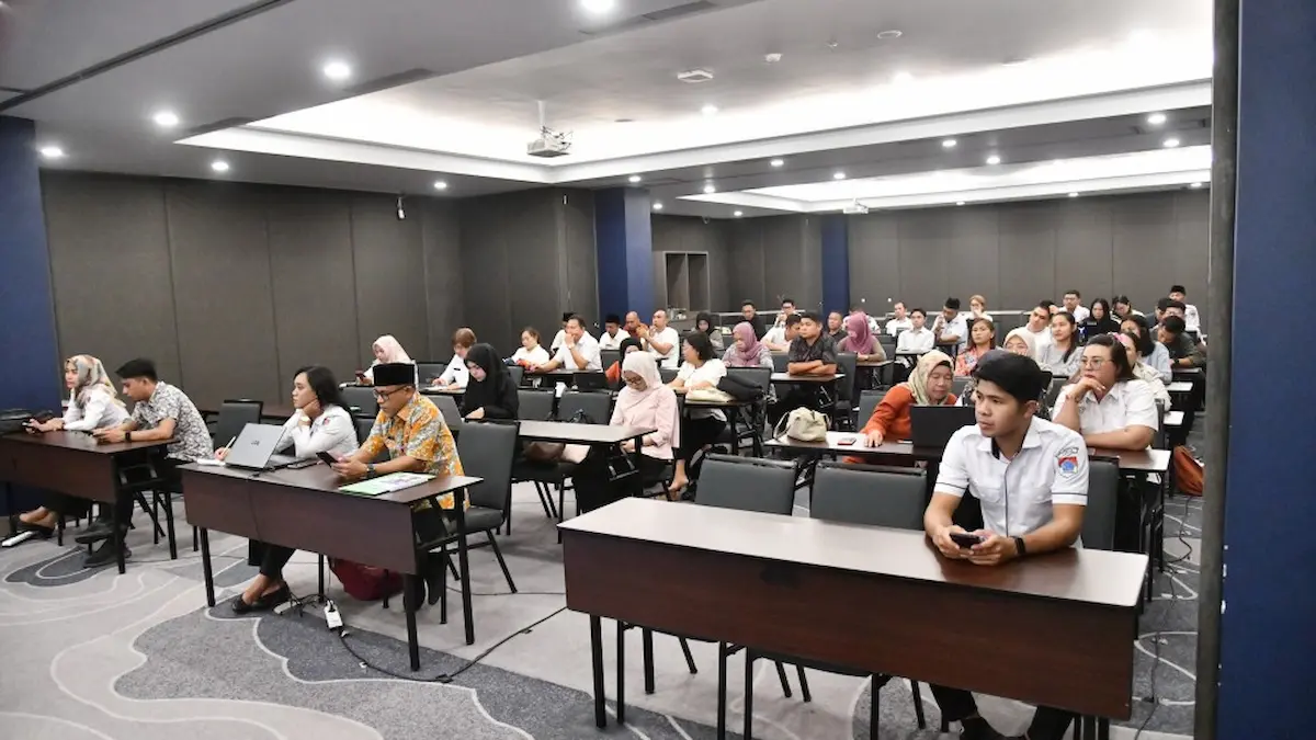 Suasana peserta Workshop Penyusunan LPPD Tahun Anggaran 2025 Pemerintah Kabupaten Bolaang Mongondow Timur di Manado mediasulut.id