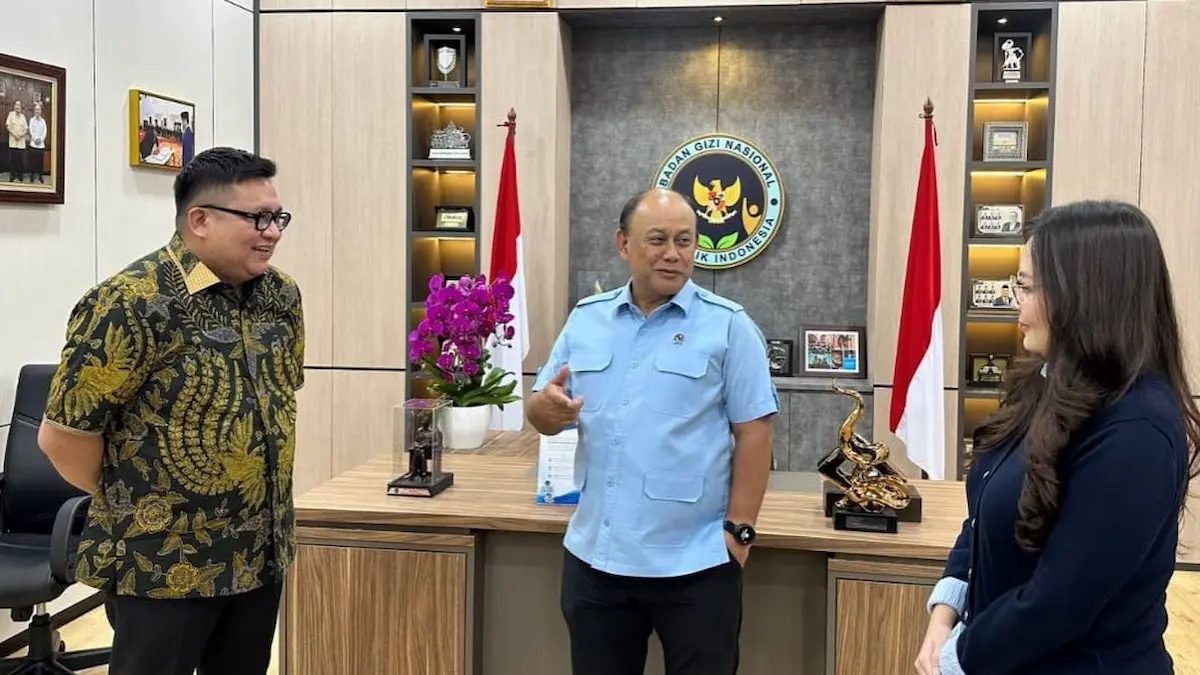 Kevin William Lotulung diskusi SPPG dengan BGN di Kantor Pusat Jakarta mediasulut.id