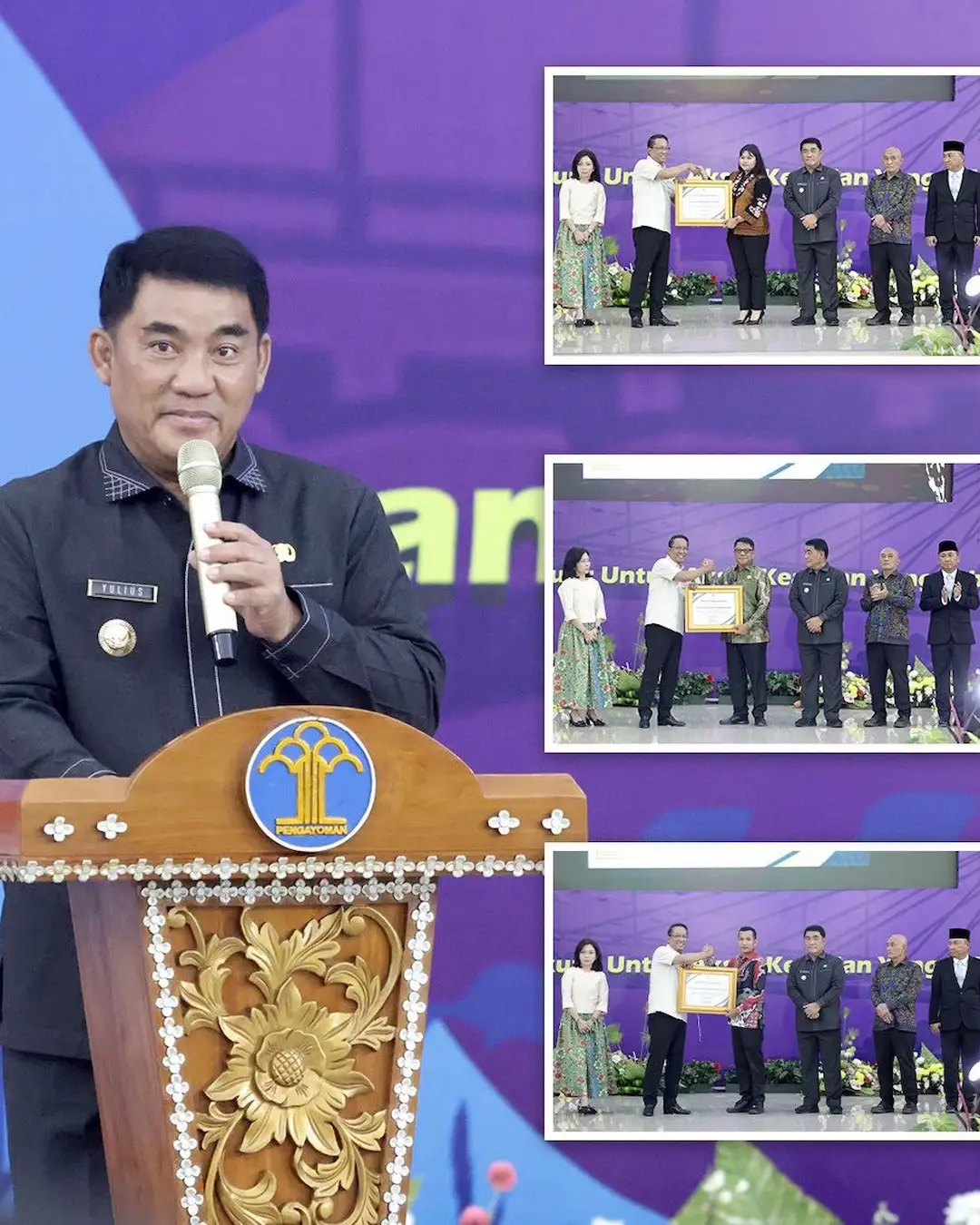 Gubernur Sulut hadiri peresmian Posbankum di Manado