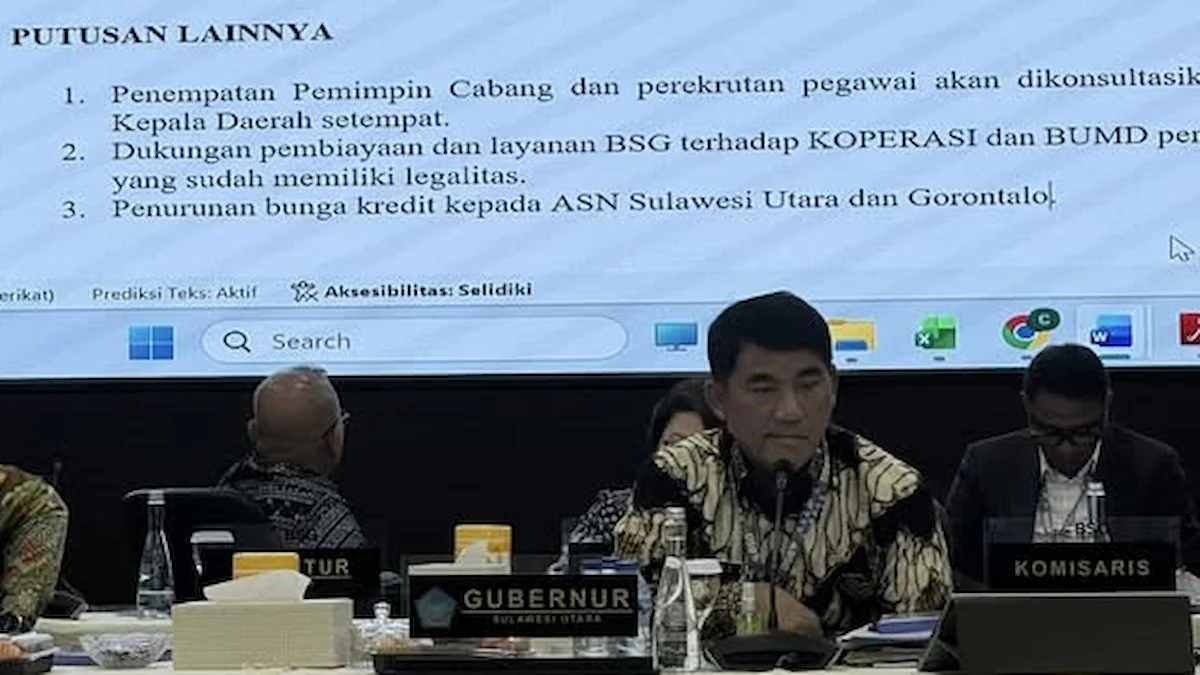 Gubernur Sulut pimpin RUPS Bank SulutGo bahas bunga kredit ASN mediasulut.id