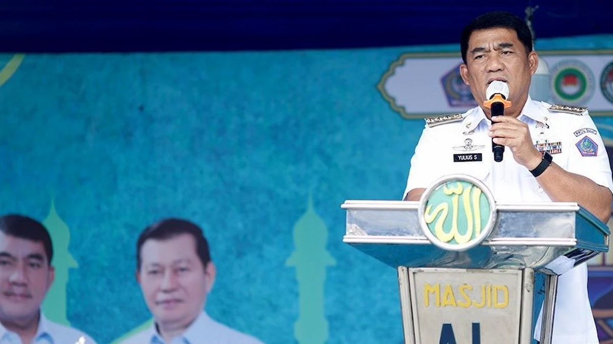 Gubernur Yulius sampaikan arahan Gerakan Pangan Murah Bitung mediasulut.id