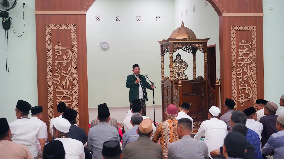 Ceramah Safari Ramadhan Masjid Lalow mediasulut.id