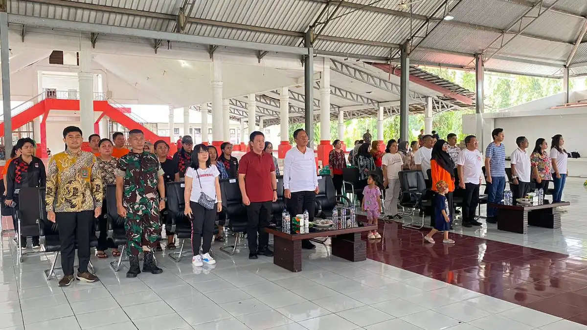 Bupati Franky Wongkar hadiri GPM Aula Waleta Minsel mediasulut.id