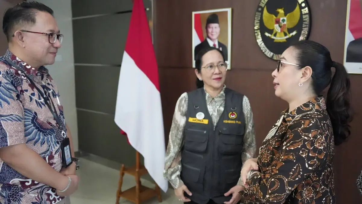 Pertemuan Wabup Minahasa dan pejabat Kemenko PMK di Jakarta mediasulut.id