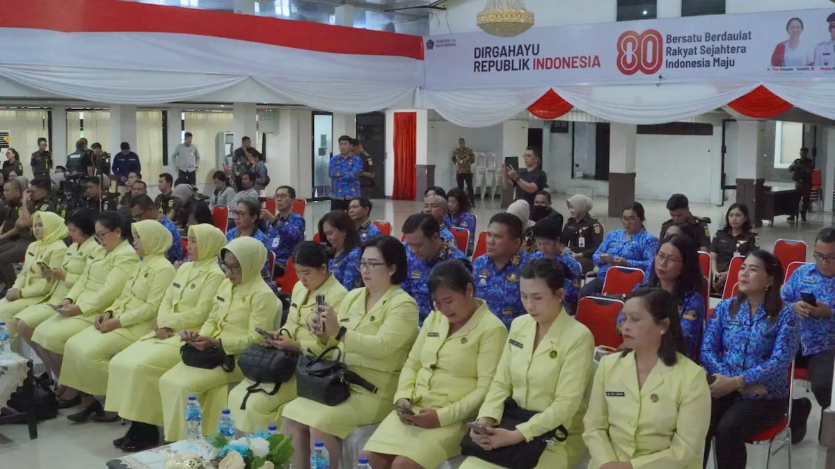 Peserta dan tamu undangan launching RJ Bitung mediasulut.id