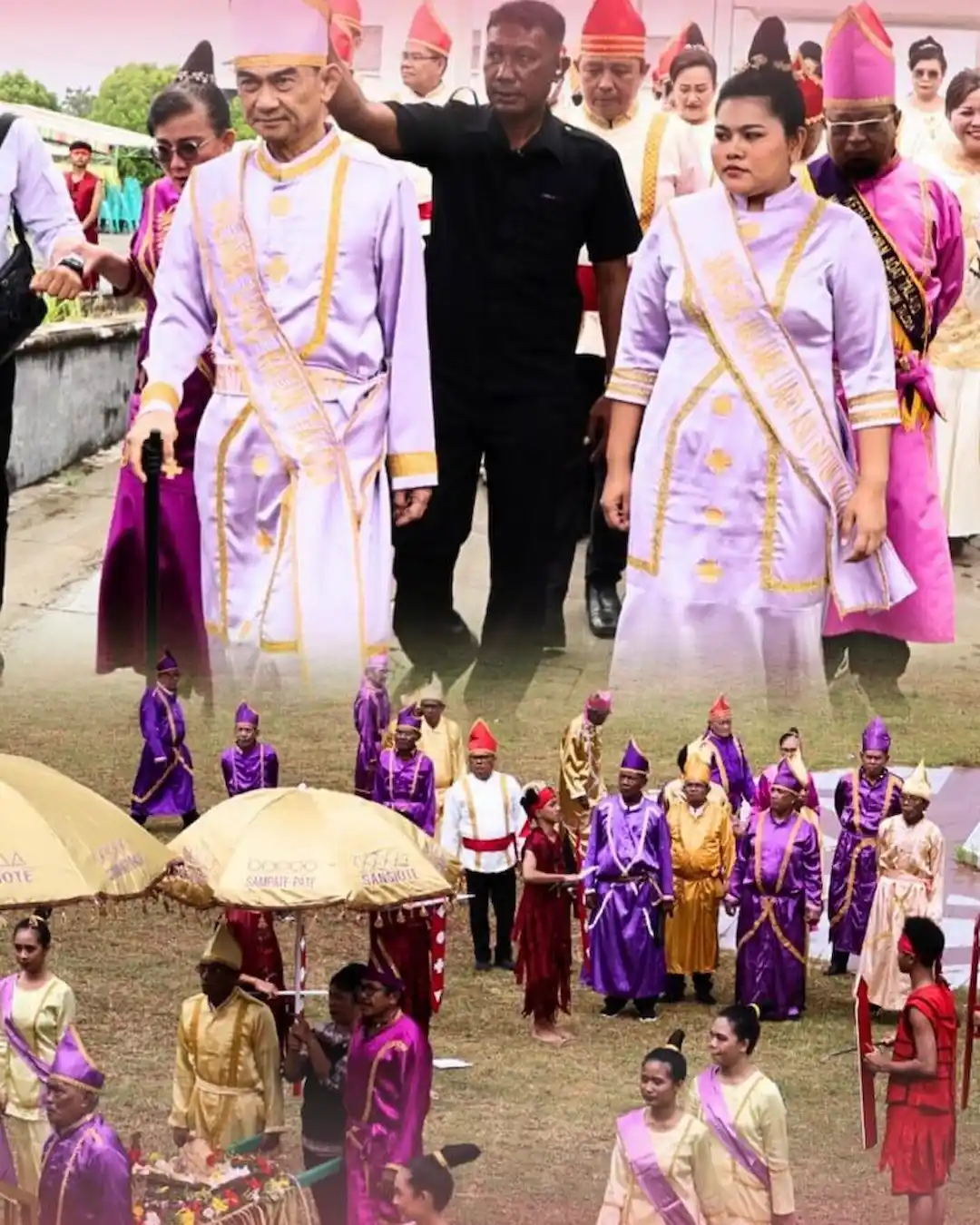 Rangkaian prosesi adat Manduru’u Tonna 2026 di Talaud mediasulut.id