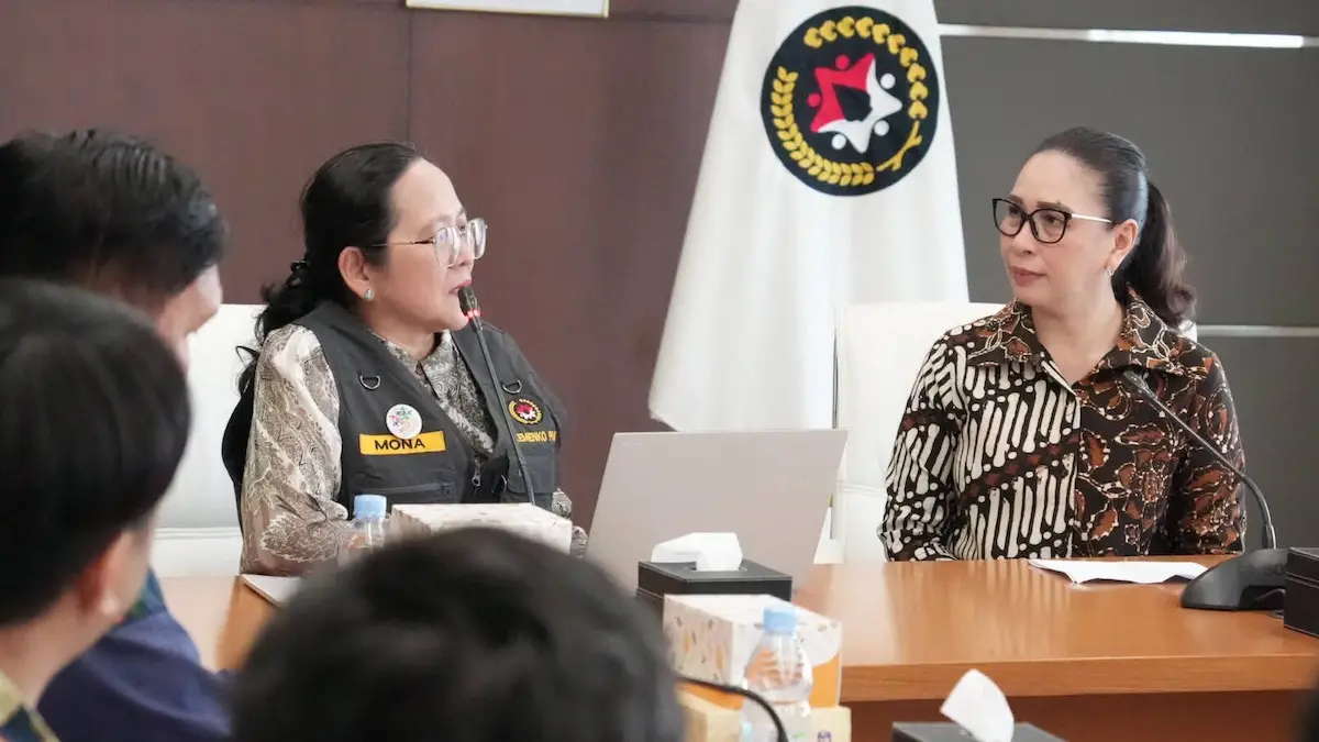 Rapat koordinasi Wabup Minahasa bersama Kemenko PMK di Jakarta mediasulut.id