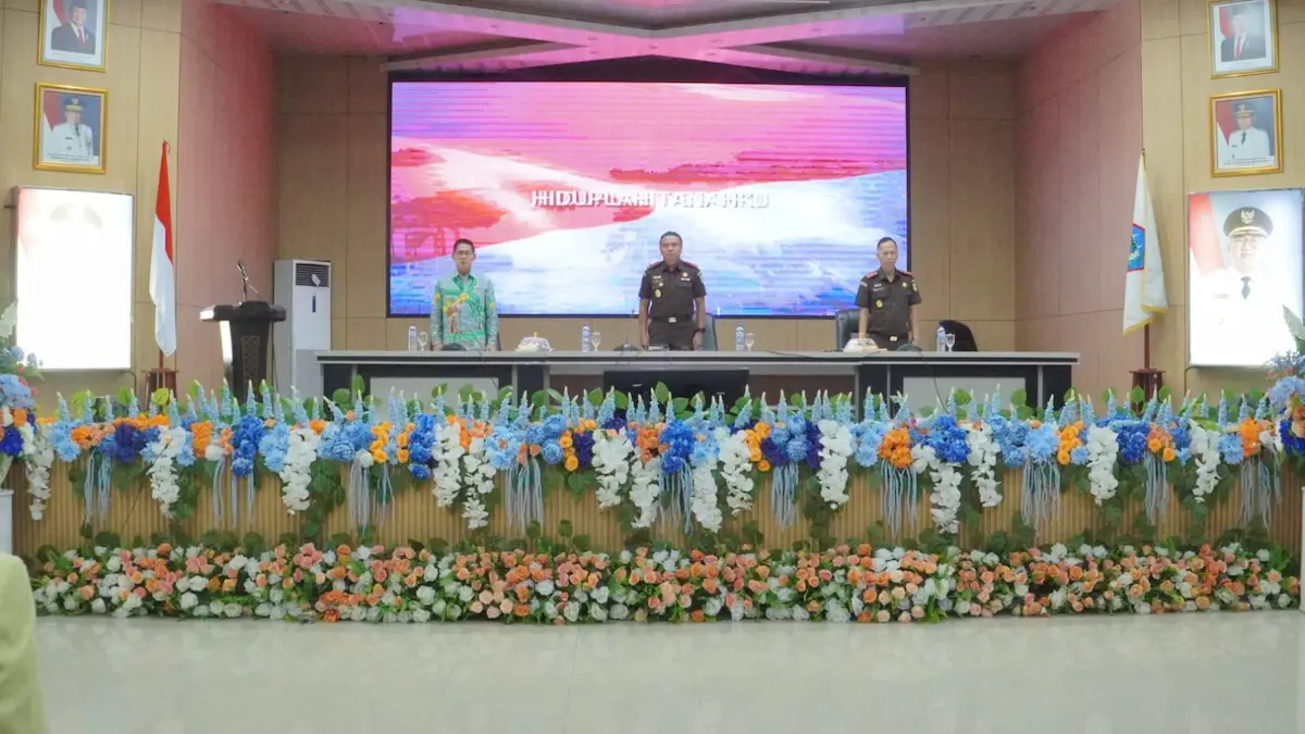 Suasana launching Rumah Restorative Justice Bitung di aula mediasulut.id