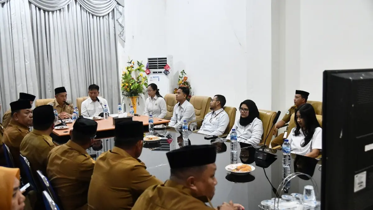 Tim BPK bersama OPD Boltim mengikuti entry meeting audit interim LKPD 2025 mediasulut.id