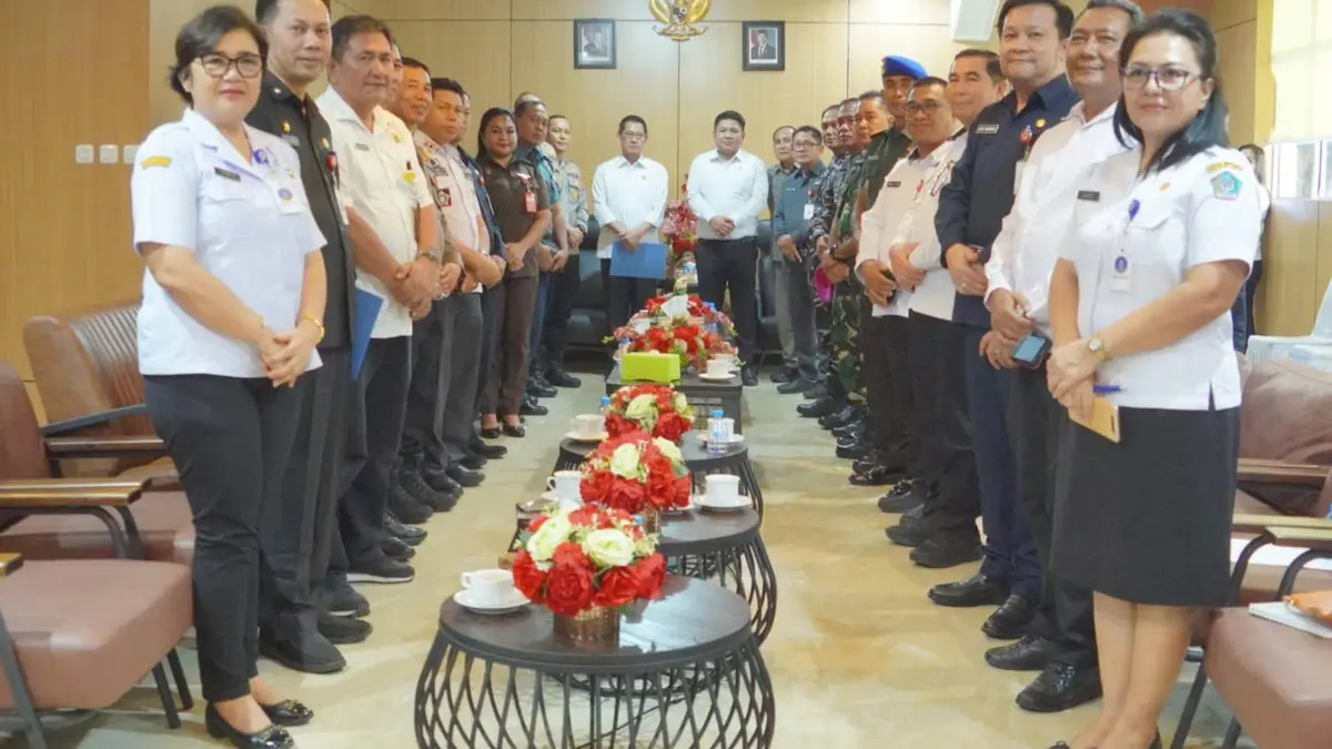 Hengky dan Randito bersama Forkopimda Bitung jelang Lebaran mediasulut.id