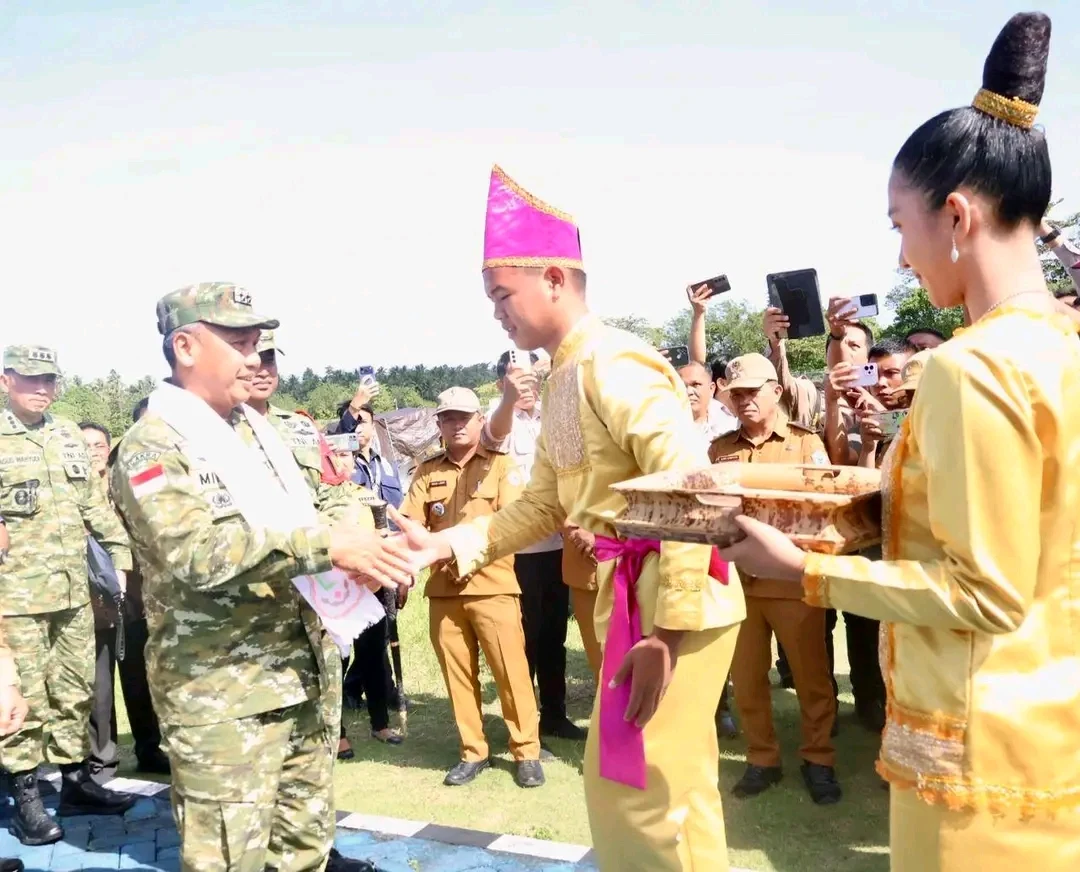 Kedatangan Pangdam XIII Merdeka di wilayah perbatasan Talaud