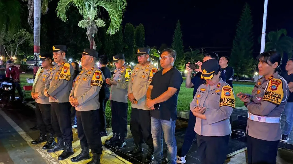 Forkopimda Minahasa Selatan ikuti rakor nasional pengamanan Idul Fitri daring