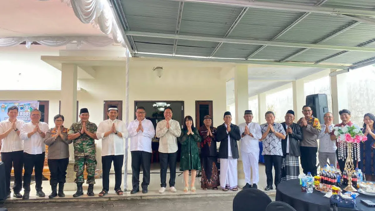 Bupati dan pejabat Minahasa Selatan open house Idul Fitri di Polres Minahasa Selatan