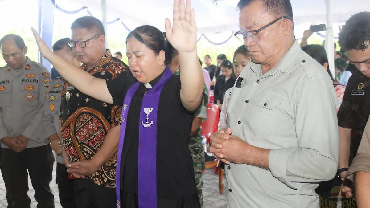 doa bersama peresmian sppg lopana minsel amurang timur