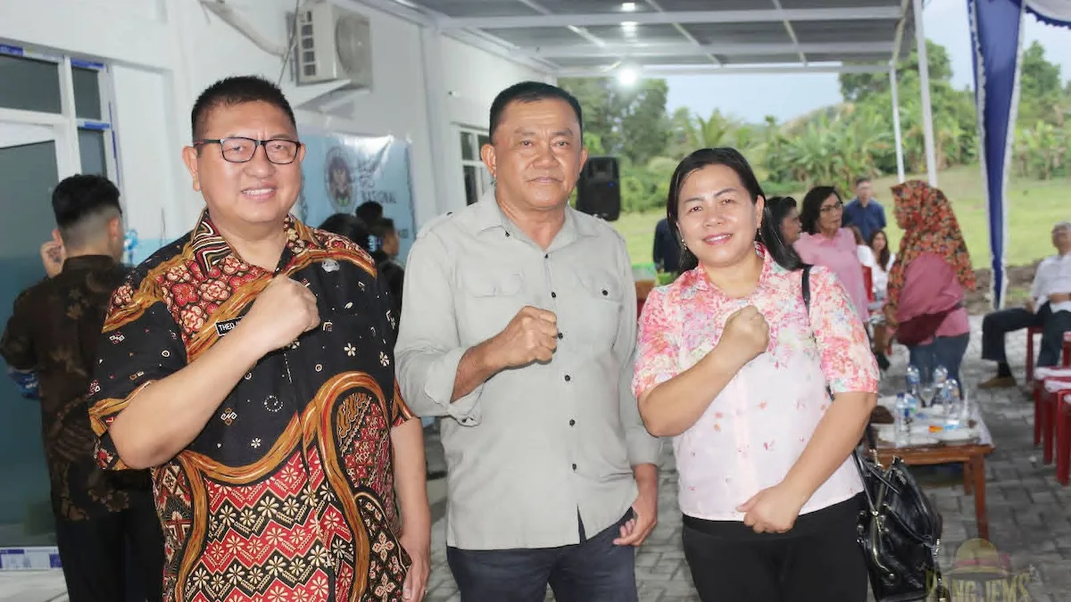 wabup kawatu bersama forkopimda pada peresmian sppg lopana minsel