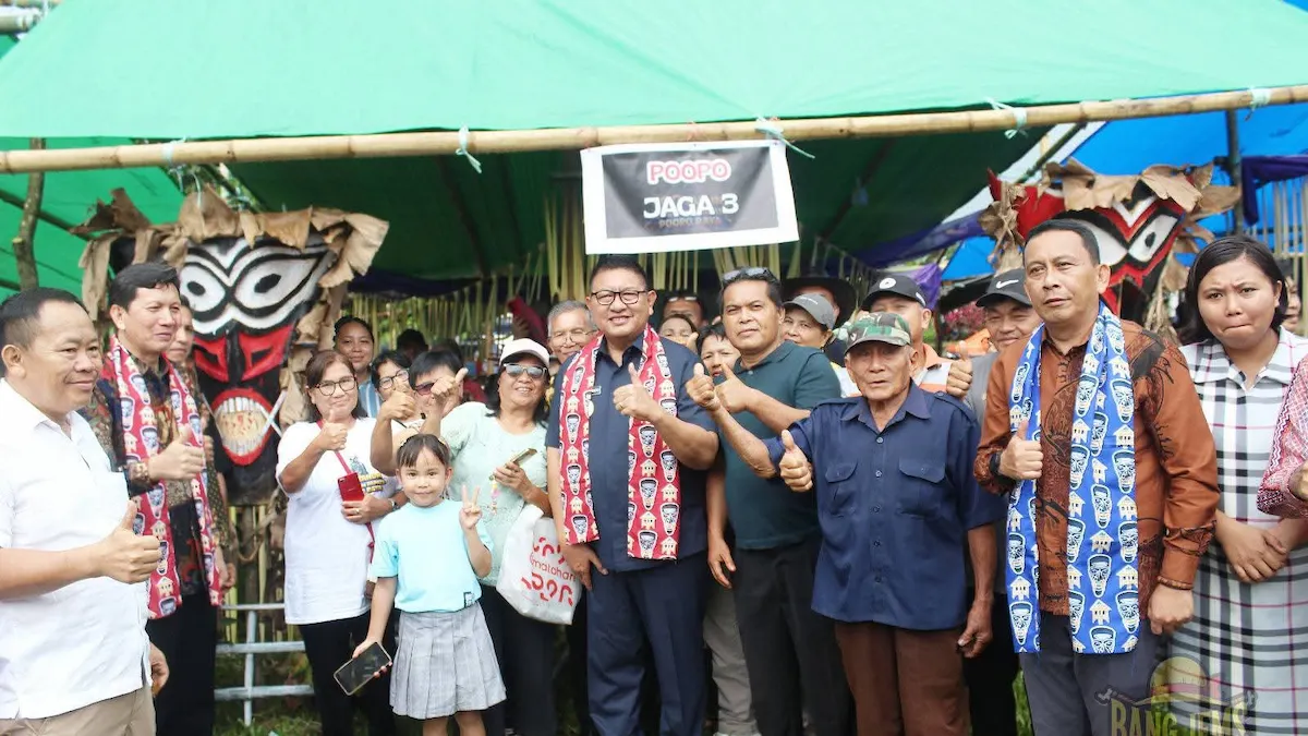 tokoh agama dan masyarakat hadir dalam hut torona impapate minsel
