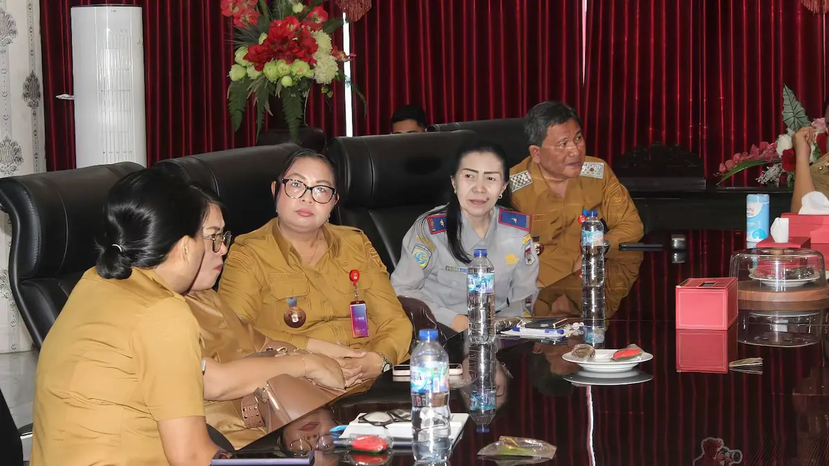 Jajaran OPD Minahasa Selatan ikuti rapat pengendalian inflasi daerah