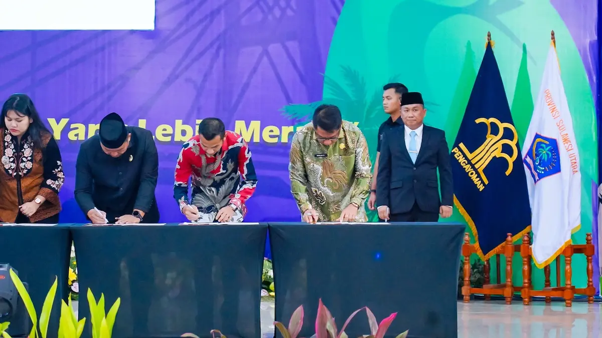 penandatanganan kesepakatan pelayanan hukum sulawesi utara