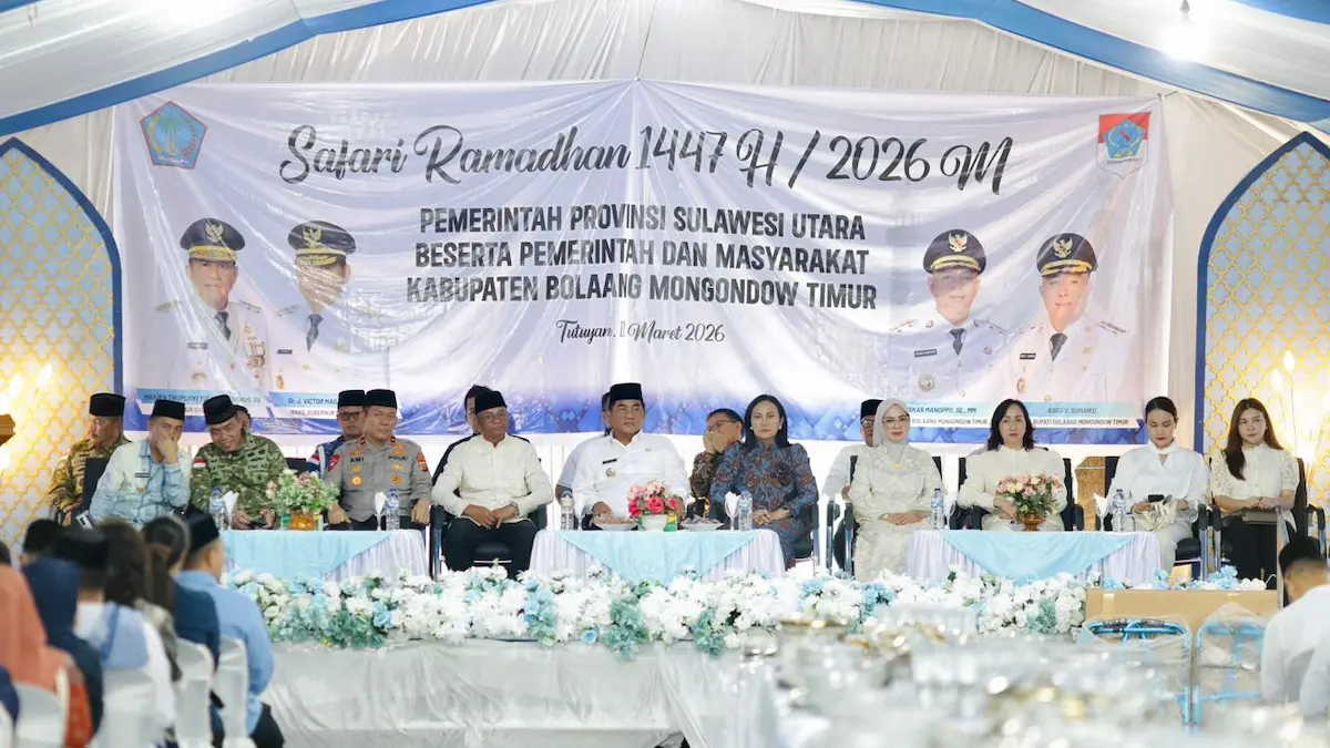 Safari Ramadan Pemprov Sulut bersama pemerintah dan masyarakat Bolaang Mongondow Timur