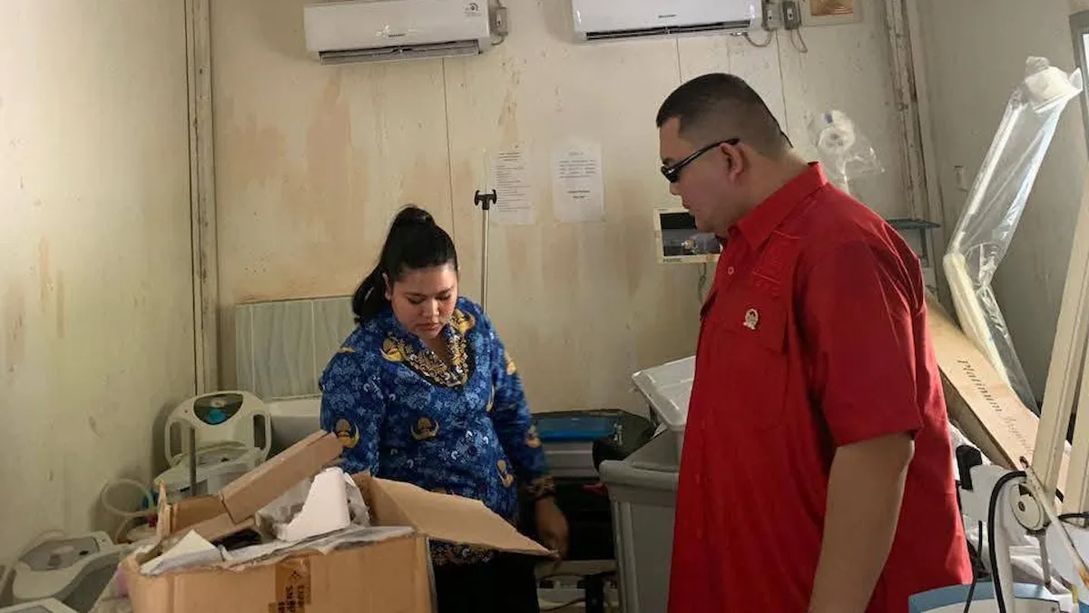 Wabup Talaud cek peralatan medis RS Bergerak Gemeh Talaud