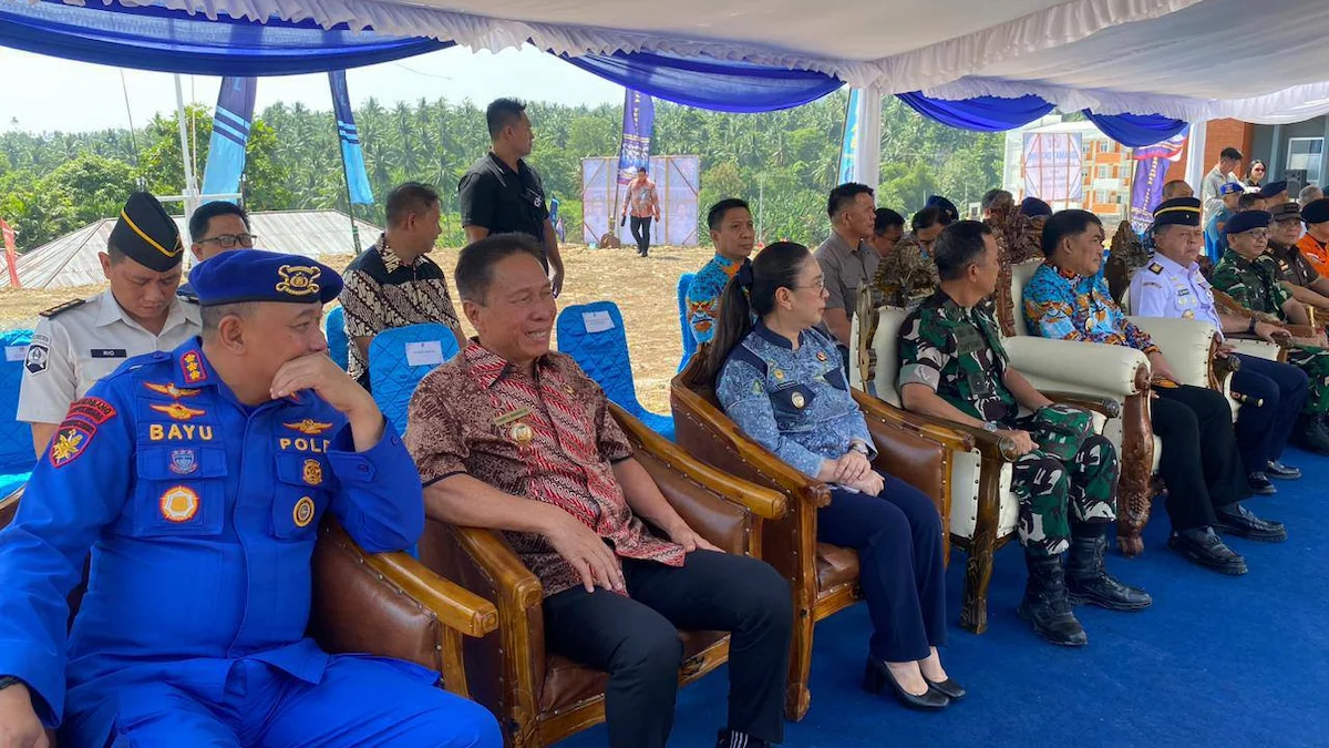 bupati minahasa selatan hadiri peresmian mako bakamla kalasey
