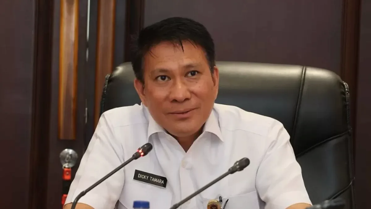 Frans Dicky Tamara saat menjabat pejabat di Kementerian Pertahanan