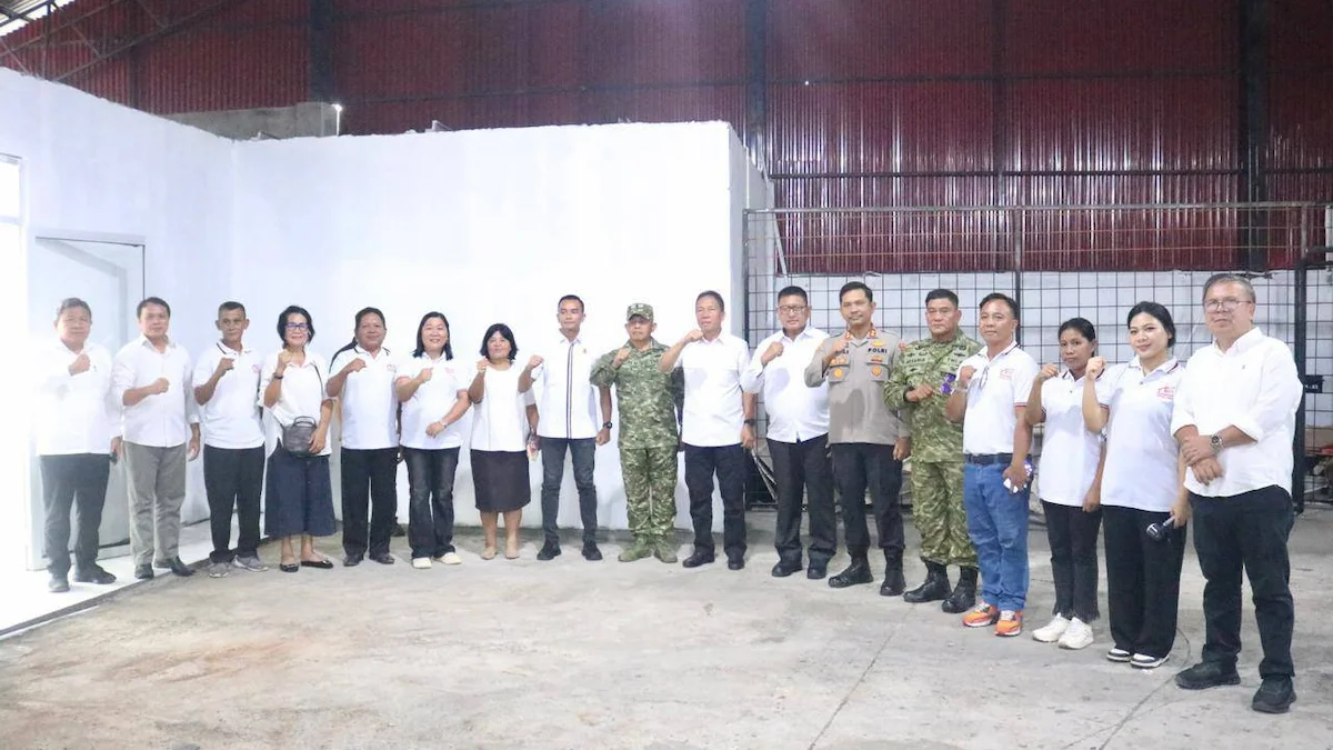 Bupati Minahasa Selatan tinjau interior Koperasi Merah Putih Rumoong Bawah