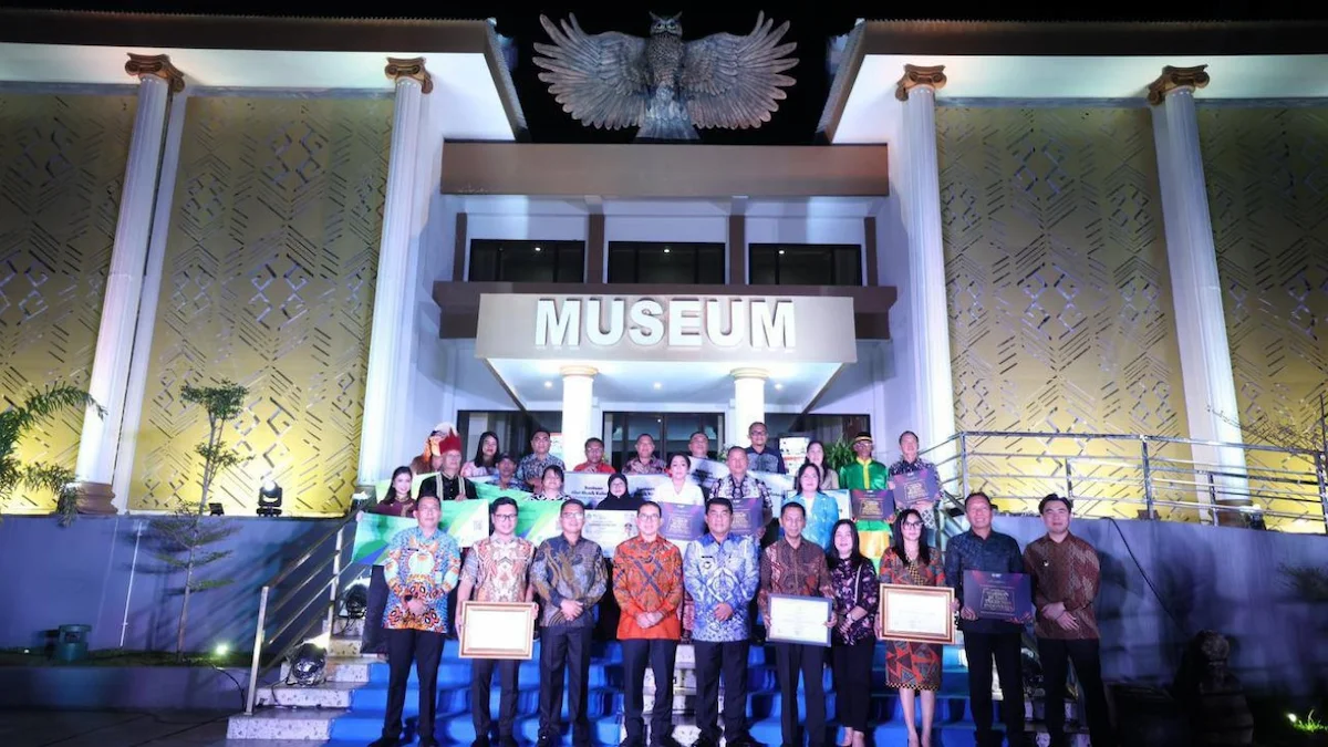 Suasana peluncuran Museum Negeri Provinsi Sulawesi Utara di Kota Manado