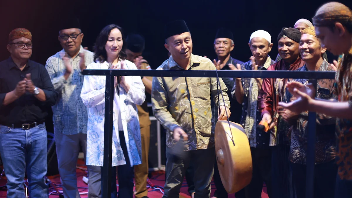 Wabup Boltim Argo Sumaiku membuka Java Culture Fest 2026 di Kecamatan Modayag