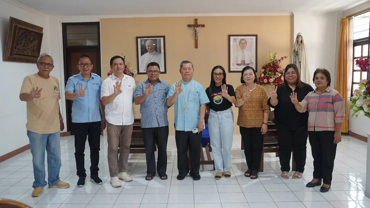 Tim LP3KD Sulut bersama Uskup Manado membahas persiapan PESPARANI Nasional 2027