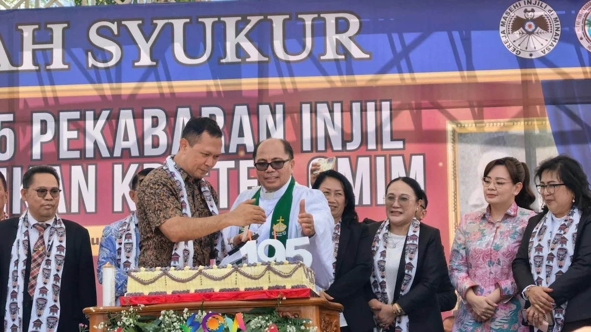 Ibadah Syukur 195 Tahun Pekabaran Injil dan Pendidikan Kristen GMIM di Minahasa Selatan