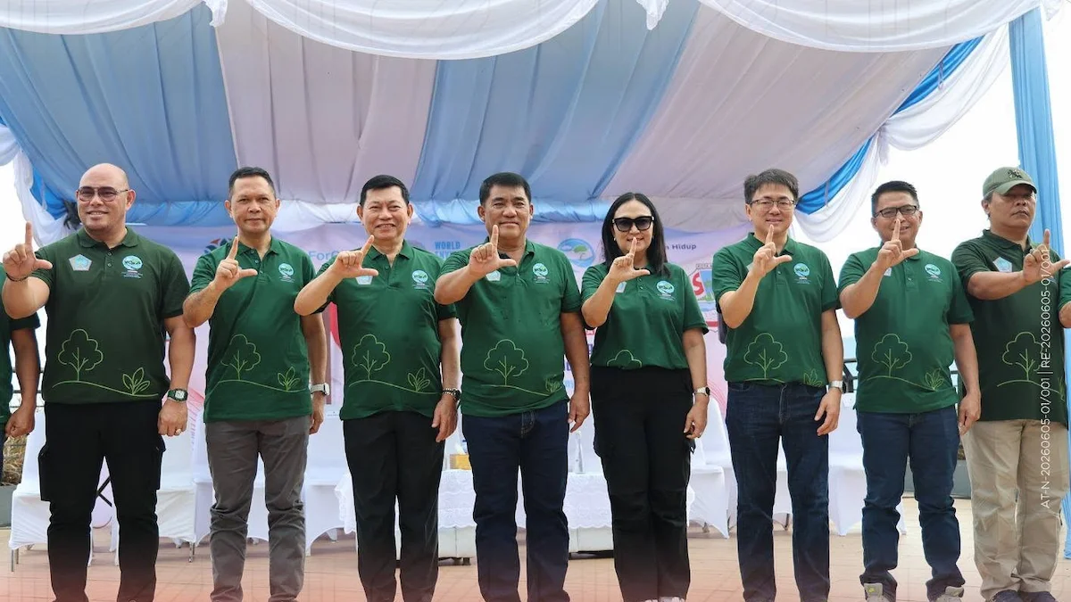 Pejabat Sulawesi Utara menghadiri Hari Lingkungan Hidup Sedunia 2026 di Malalayang Beach Walk Manado
